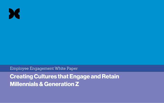 Employee Engagement White Paper - Creating Cultures that Engage and Retain Millennials & Generation Z - cover image