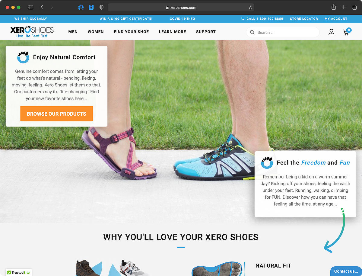 Xero.com Website Screenshot