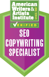 SEO Copywriting Mastery & Certification Badge