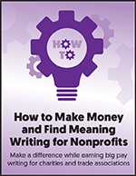 How to Make Money and Find Meaning Writing for Nonprofits